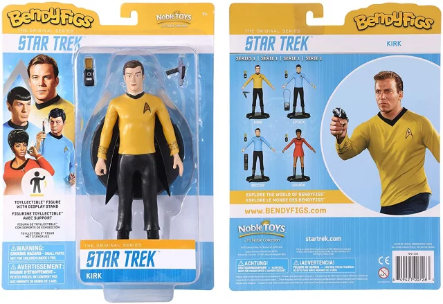 Figúrka Star Trek - Kirk (BendyFigs)