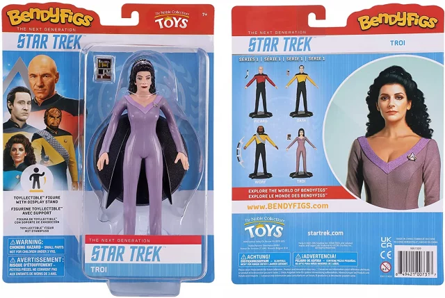 Figurka Star Trek - Troi (BendyFigs)