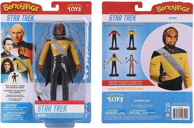 Figúrka Star Trek - Worf (BendyFigs)