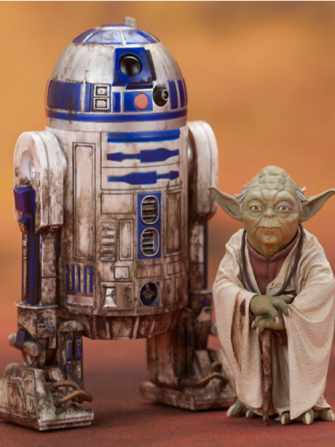 Figurka Star Wars - R2-D2 + Yoda ArtFX