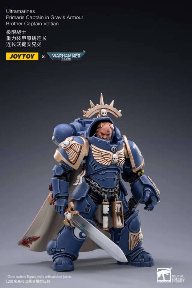 Figúrka Warhammer 40k - Brother Captain Voltian (Joy Toy) 