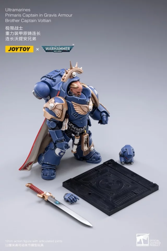 Figúrka Warhammer 40k - Brother Captain Voltian (Joy Toy) 