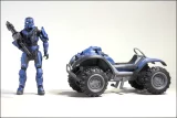 Figúrky Halo Reach: Mongoose + Spartan Box set (Ser. 5) - blue team