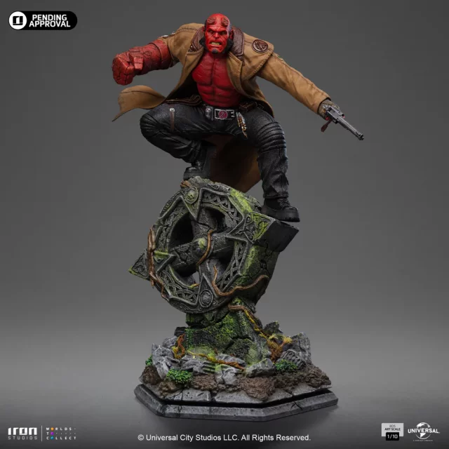 Soška Hellboy - Hellboy 1/10 (Iron Studios)