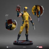 Soška Marvel - Wolverine & Deadpool Head (Iron Studios)