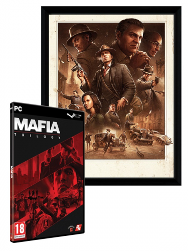 Mafia Trilogy + Zarámovaný plagát Cosa Nostra (PC)