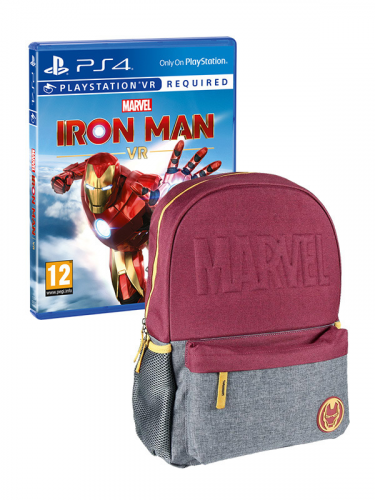 Marvel’s Iron Man VR + Batoh Marvel - Iron Man (PS4)