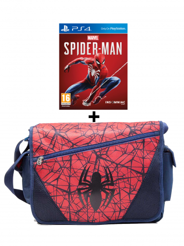 Spider-Man CZ GAMEEXPRES EDÍCA (Hra + brašna) + plagát (PS4)