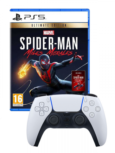Spider-Man: Miles Morales - Ultimate Edition + ovládač DualSense (PS5)
