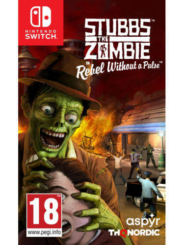 Stubbs the Zombie in Rebel Without a Pulse (SWITCH)