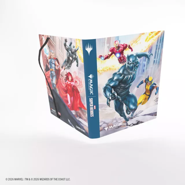 Album na karty Gamegenic - Marvel Super Heroes 18-pocket - Marvel Super Heroes - Zberateľská kartová hra TCG