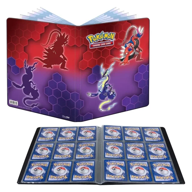 Album na karty Pokémon - Koraidon & Miraidon 9-Pocket Portfolio