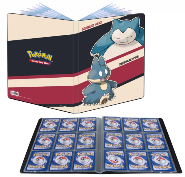 Album na karty Pokémon - Snorlax & Munchlax A4 (180 kariet)
