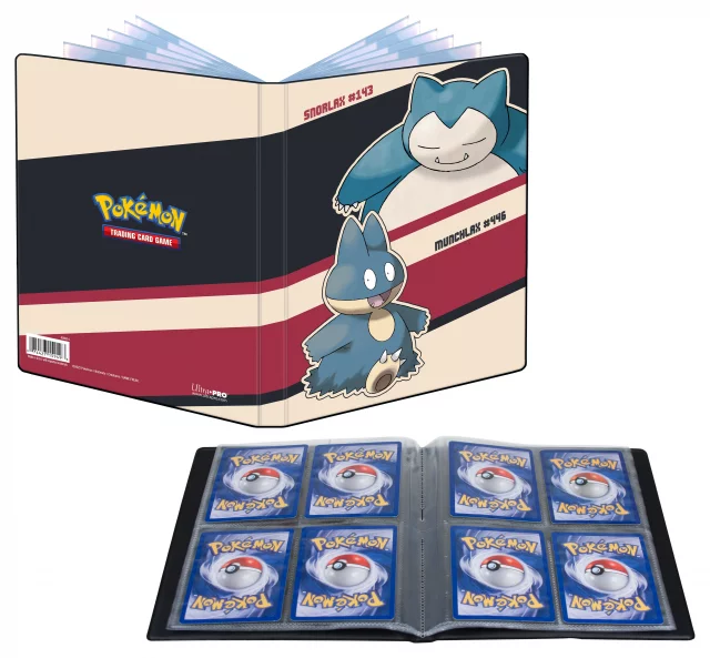Album na karty Pokémon - Snorlax & Munchlax A5 (80 kariet) 