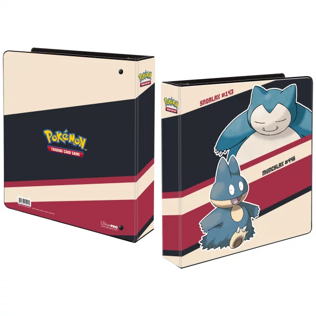 Album na karty Pokémon - Snorlax & Munchlax (A4 krúžkové) 