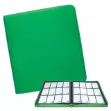 Album na karty Ultra PRO - 12-Pocket Zippered PRO-Binder - Green (480 kariet)