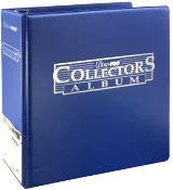 Album na karty Ultra PRO - Collectors Album Cobalt (krúžkové)