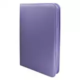 Album na karty Ultra PRO - Vivid 9-Pocket Zippered PRO-Binder - Purple (360 kariet)