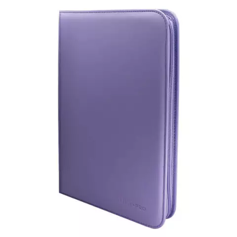 Album na karty Ultra PRO - Vivid 9-Pocket Zippered PRO-Binder - Purple (360 kariet)