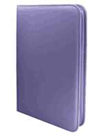 Album na karty Ultra PRO - Vivid 9-Pocket Zippered PRO-Binder - Purple (360 kariet)