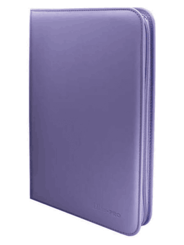 Album na karty Ultra PRO - Vivid 9-Pocket Zippered PRO-Binder - Purple (360 kariet)
