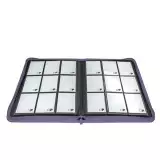 Album na karty Ultra PRO - Vivid 9-Pocket Zippered PRO-Binder - Purple (360 kariet)
