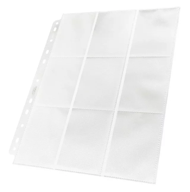 Stránka do albumu Ultimate Guard - Side Loaded 18-Pocket Pages White (1 ks)