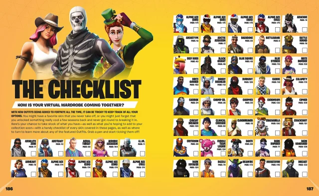 Kniha FORTNITE Official: Outfits: The Collectors Edition