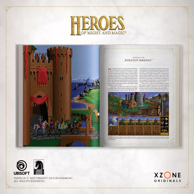 Kniha Heroes of Might and Magic: Retrospektiva k 30. výročí