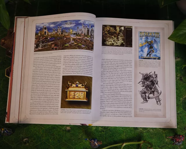 Kniha Heroes of Might and Magic: Retrospektiva k 30. výročí