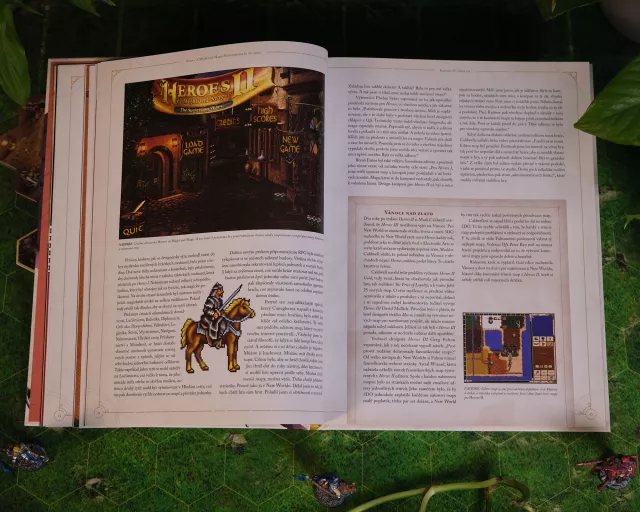 Kniha Heroes of Might and Magic: Retrospektiva k 30. výročí
