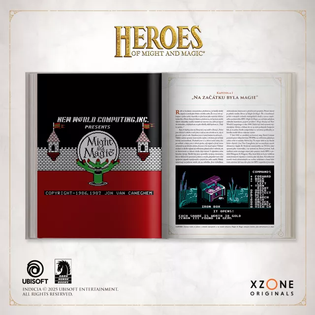 Kniha Heroes of Might and Magic: Retrospektiva k 30. výročí