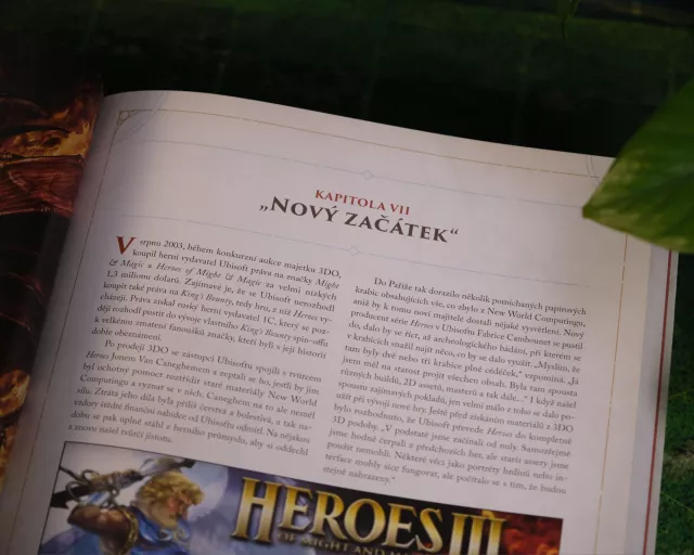 Kniha Heroes of Might and Magic: Retrospektiva k 30. výročí