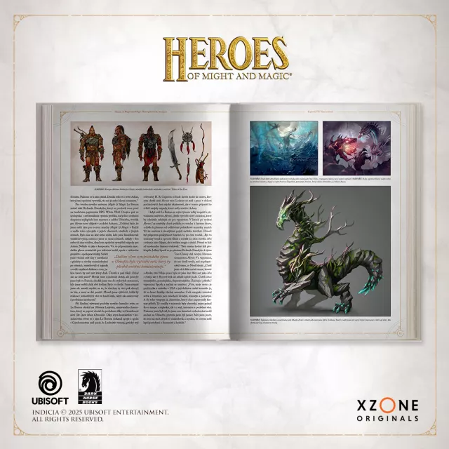 Kniha Heroes of Might and Magic: Retrospektiva k 30. výročí