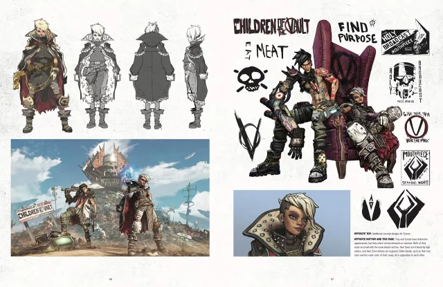 Kniha The Art of Borderlands 3