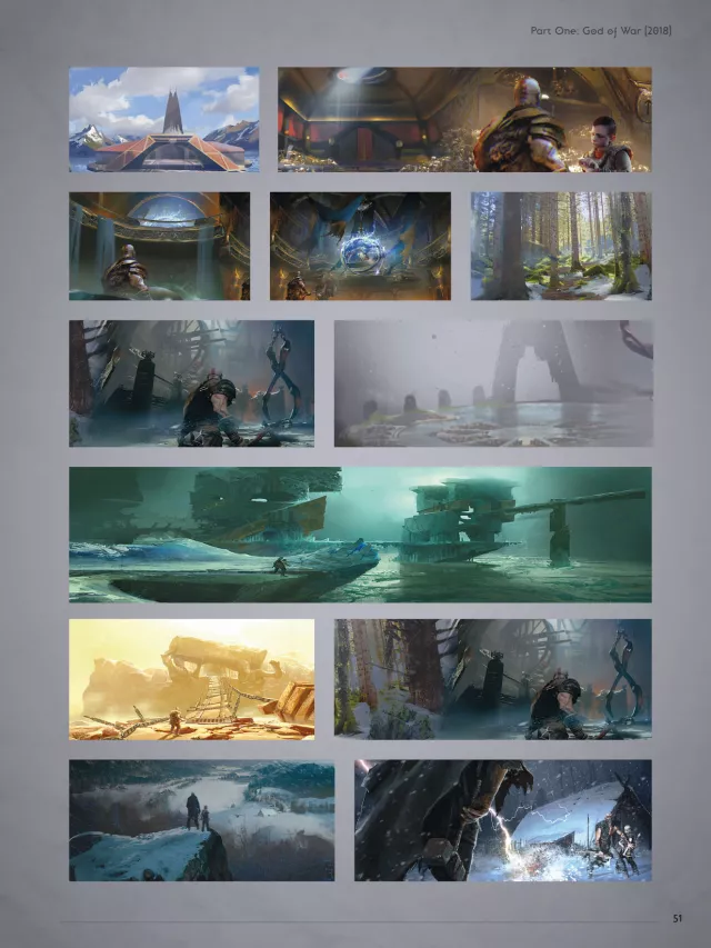 Kniha The Art of God of War - 20th Anniversary Retrospective (Deluxe Edition) - Artbook
