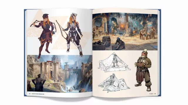 Kniha The Art of Horizon Forbidden West Deluxe Edition