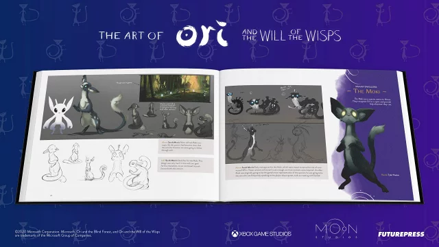 Kniha The Art of Ori and the Will of the Wisps