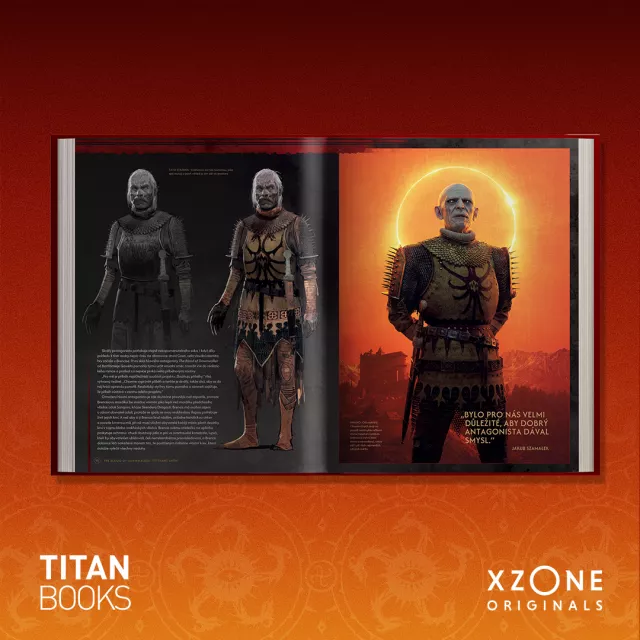 Kniha The Blood of Dawnwalker: Výtvarné umění hry - Xzone Originals