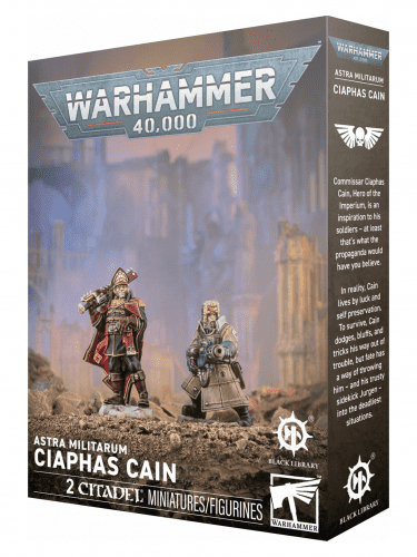 W40k: Astra Militarum - Ciaphas Cain (2 figúrky)