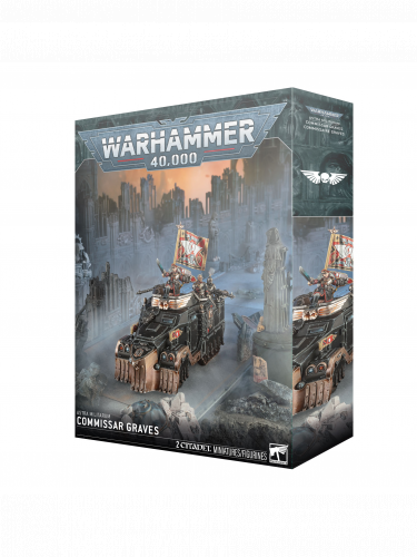 W40k: Astra Militarum - Commissar Graves (1 figúrka)