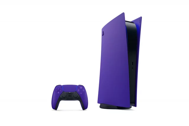 Kryt na konzolu PlayStation 5 Digital Edition - Galactic Purple