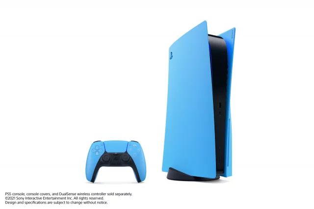 Kryt na konzolu PlayStation 5 Digital Edition - Starlight Blue