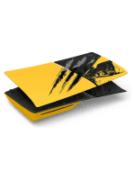 Kryt na konzolu PlayStation 5 Slim - Marvel’s Wolverine Battle Yellow Limited Edition