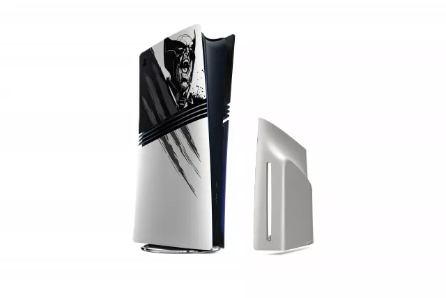 Kryt na konzolu PlayStation 5 Pro - Marvel’s Wolverine Adamantium Limited Edition - Príslušenstvo