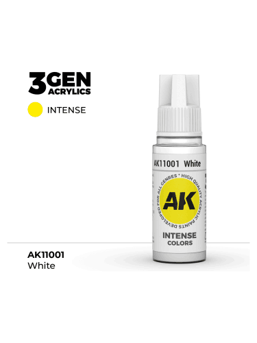 Základná farba AK 3Gen (White - Intense) - biela