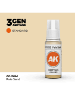 Základná farba AK 3Gen (Pale Sand - Acrylic) - bledo piesková