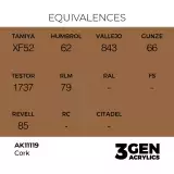 Základná farba AK 3Gen (Cork - Acrylic) - korková - AK-Interactive