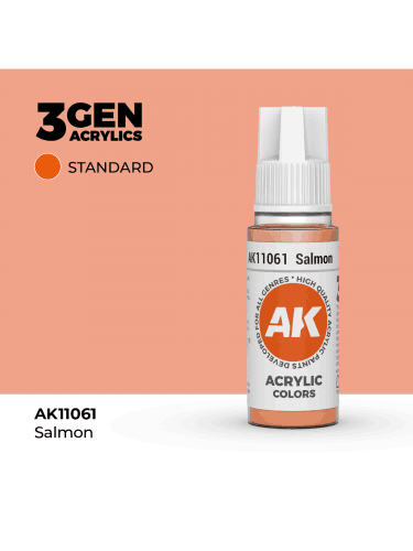 Základná farba AK 3Gen (Salmon - Acrylic) - lososová