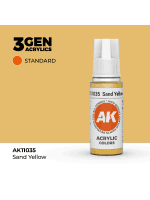 Základná farba AK 3Gen (Sand Yellow - Acrylic) - pískovo žltá